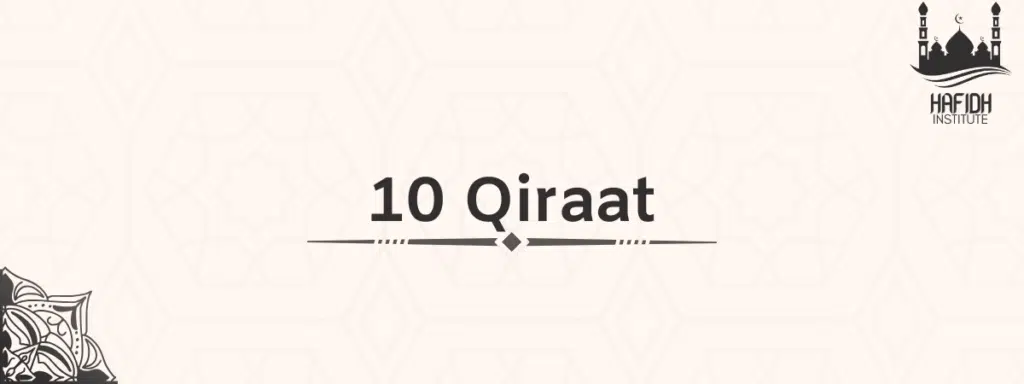 10 qiraat